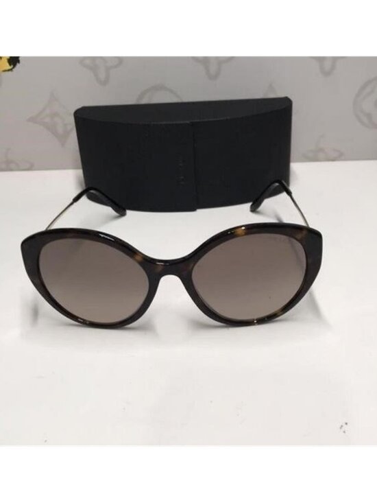 ✨ New Authentic Prada SPR 18X 2AU-4P0 Women’s Sunglasses – Havana with Silver Mi main image 10